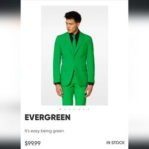 Opposuits Suit - Evergreen Green - Size 42